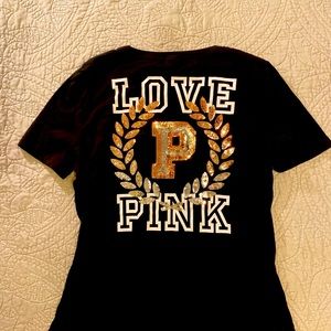 Victoria secrets pink tee shirt